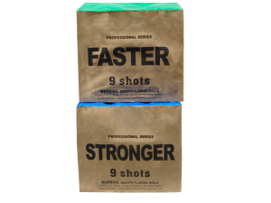 FASTER / STRONGER ASSORTED 3" 